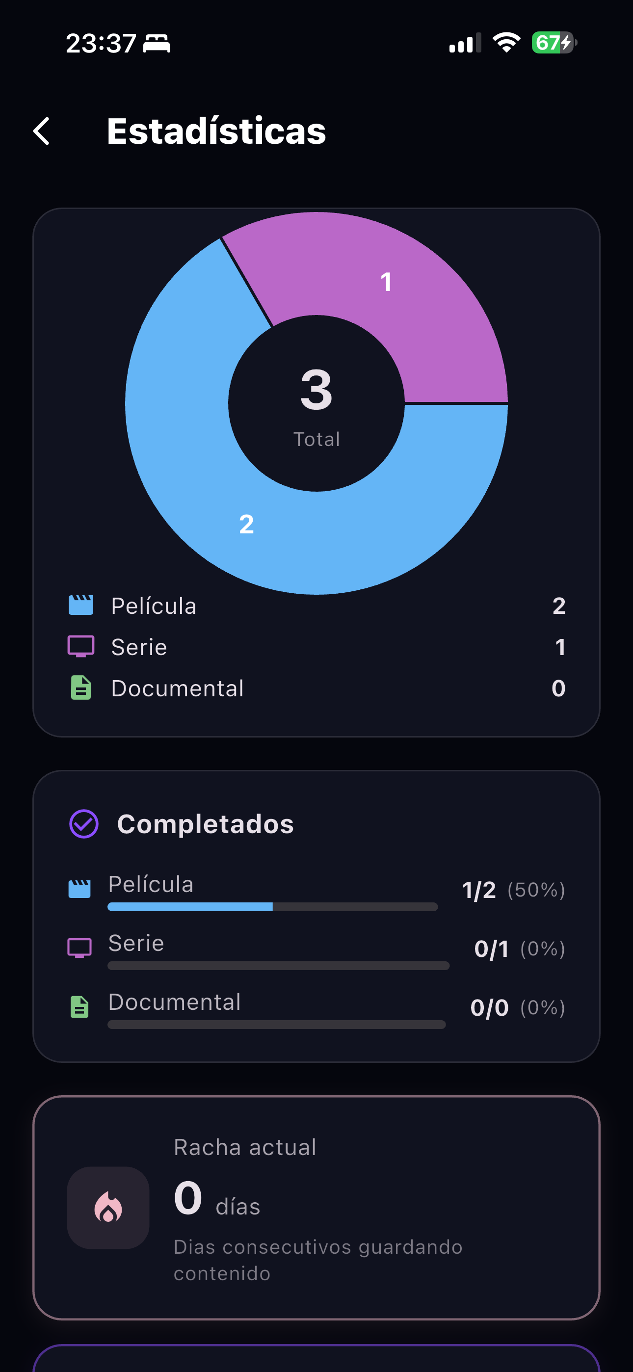 Selección de plataformas en Moodvie